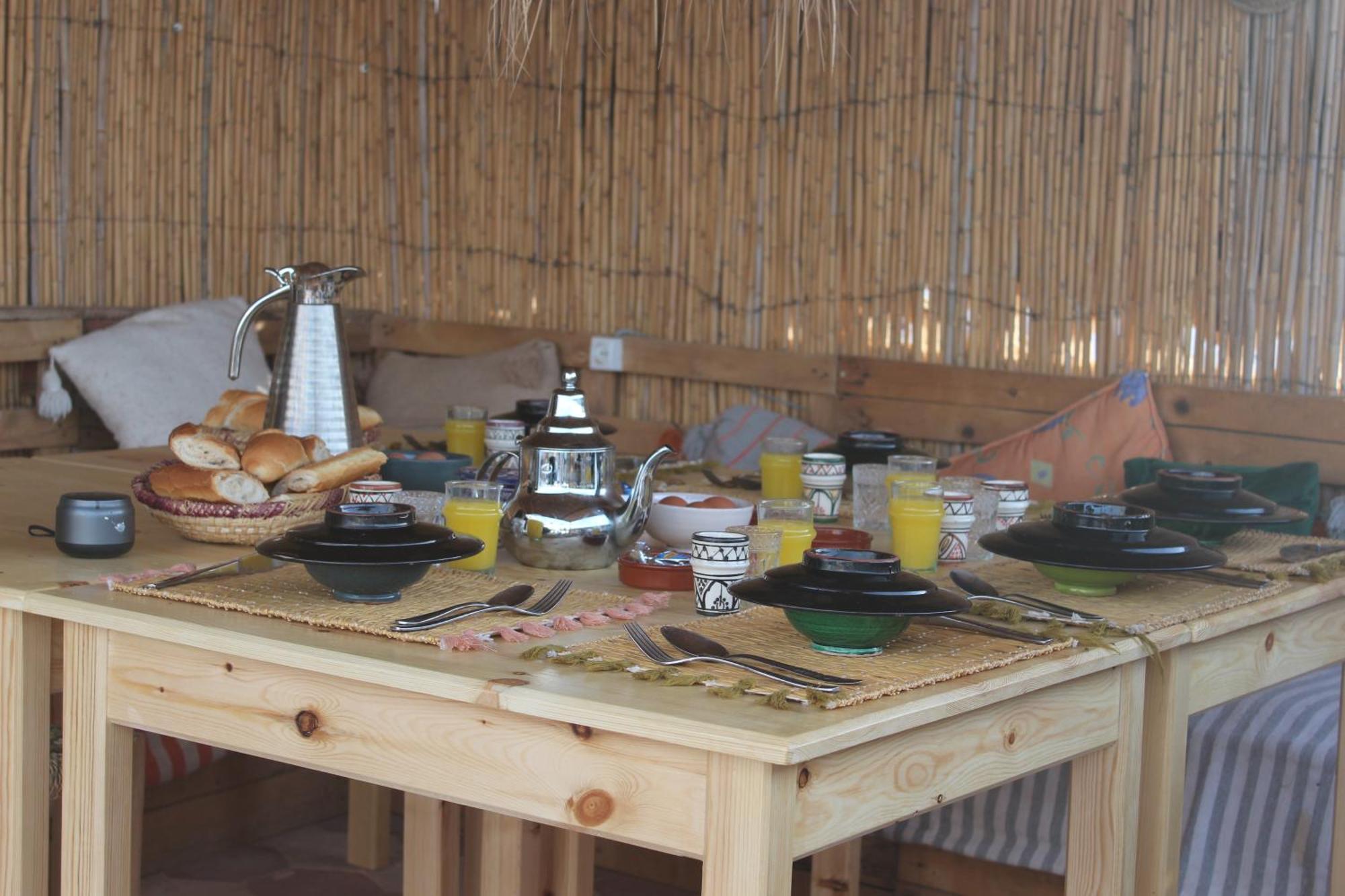 Sable Beach Surf Camp Taghazout Ngoại thất bức ảnh