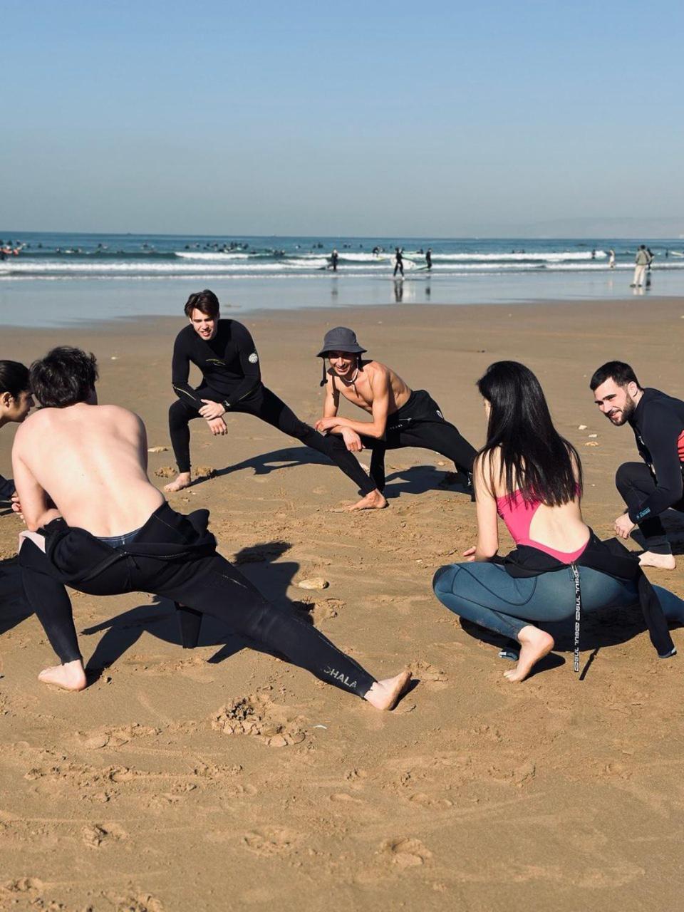 Sable Beach Surf Camp Taghazout Ngoại thất bức ảnh