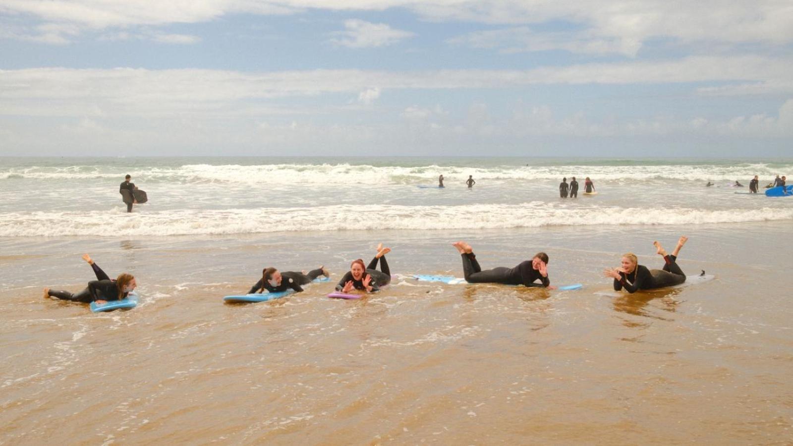 Sable Beach Surf Camp Taghazout Ngoại thất bức ảnh