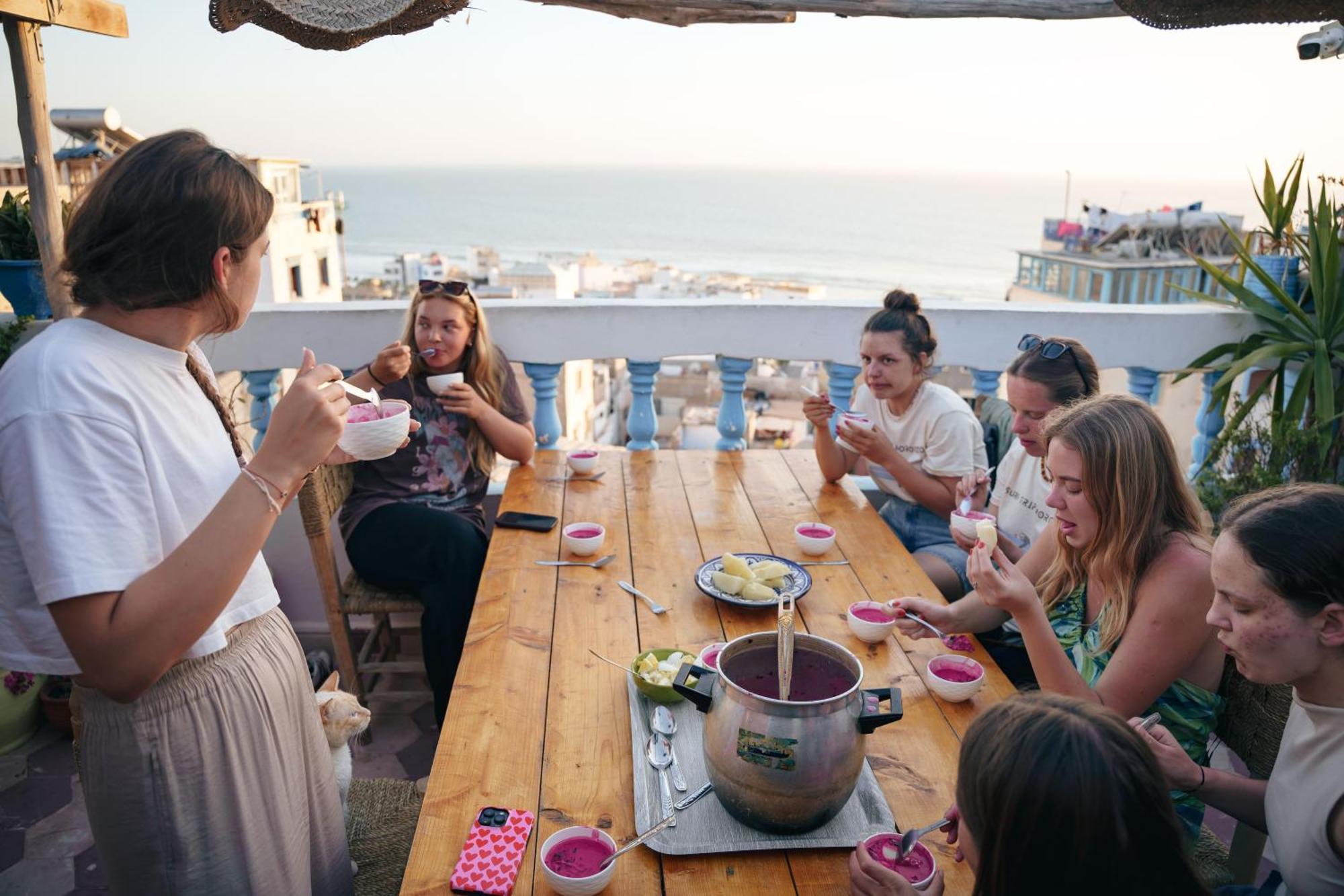 Sable Beach Surf Camp Taghazout Ngoại thất bức ảnh