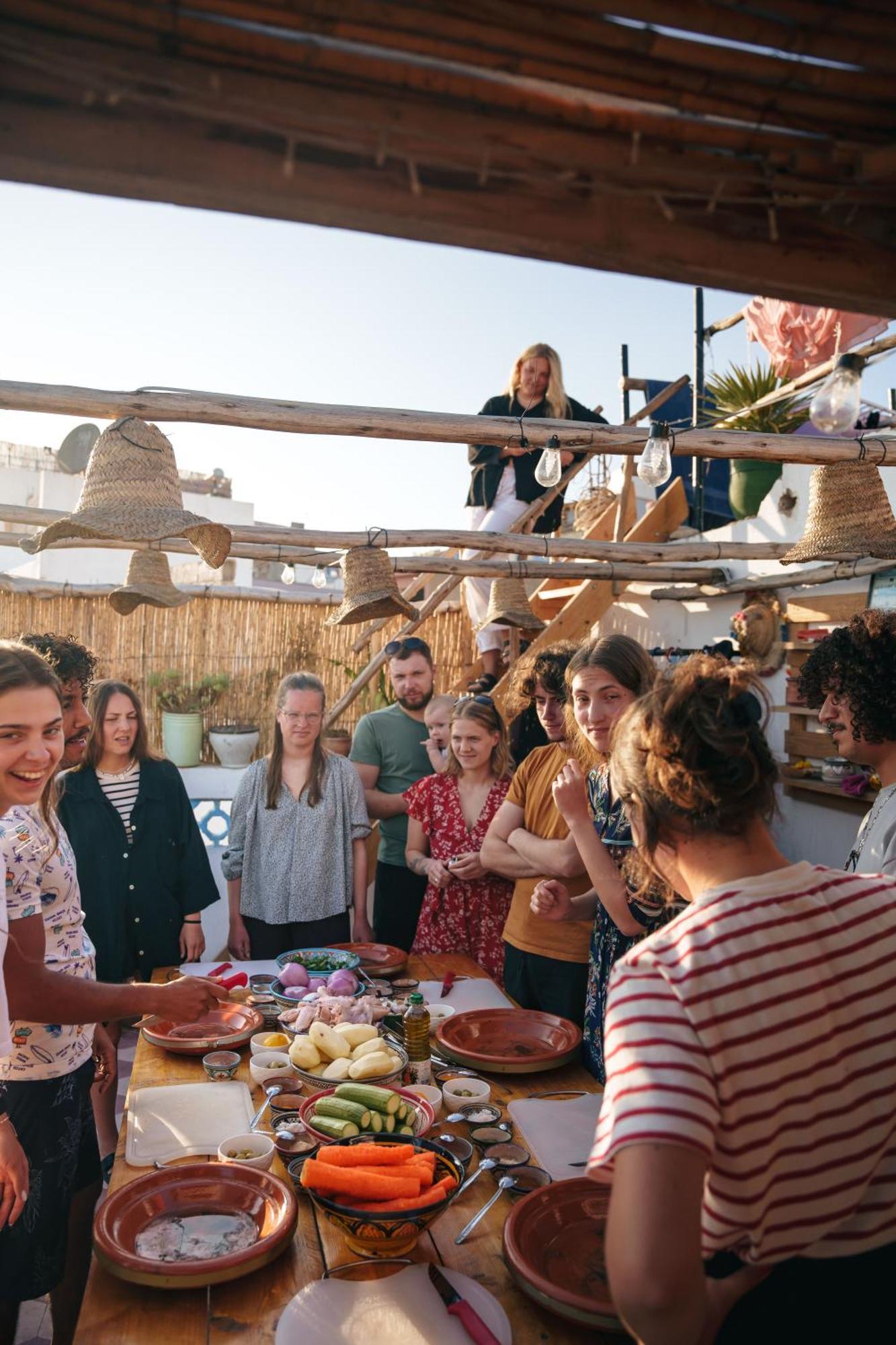 Sable Beach Surf Camp Taghazout Ngoại thất bức ảnh