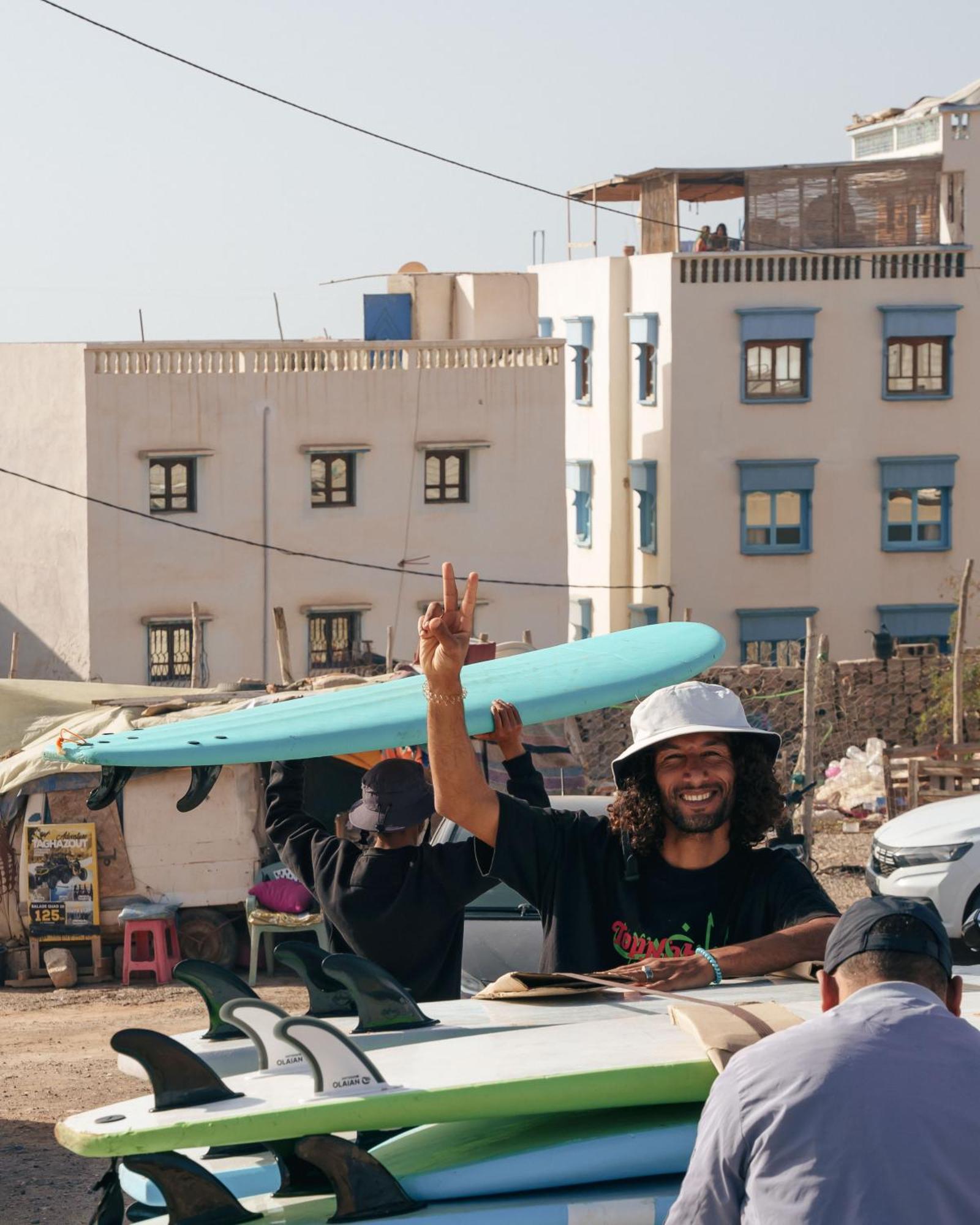 Sable Beach Surf Camp Taghazout Ngoại thất bức ảnh